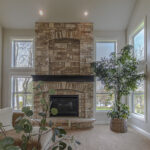 Fireplace in Family Room